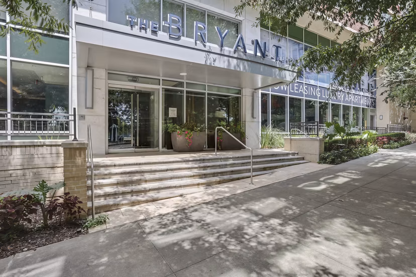 building/exterior at The Bryant at Buckhead Village Apartments