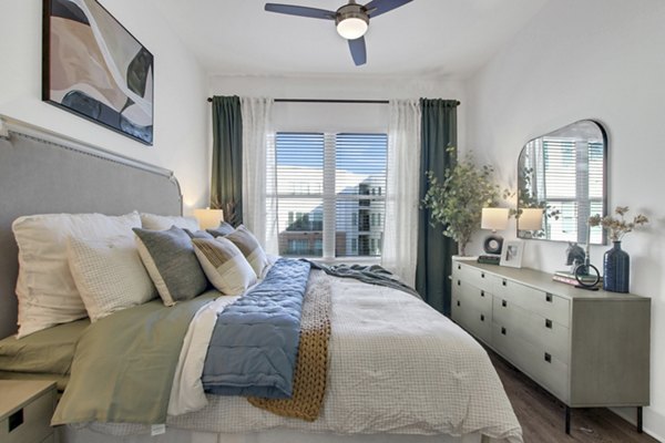 bedroom at The Bryant at Buckhead Village Apartments