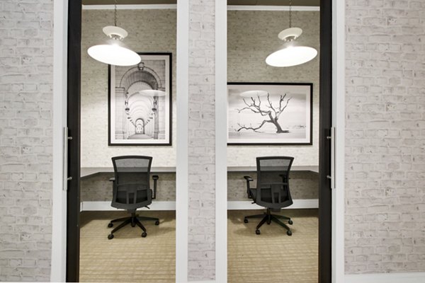 clubhouse at The Bryant at Buckhead Village Apartments