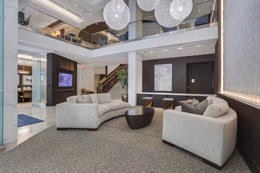 clubhouse at The Bryant at Buckhead Village Apartments