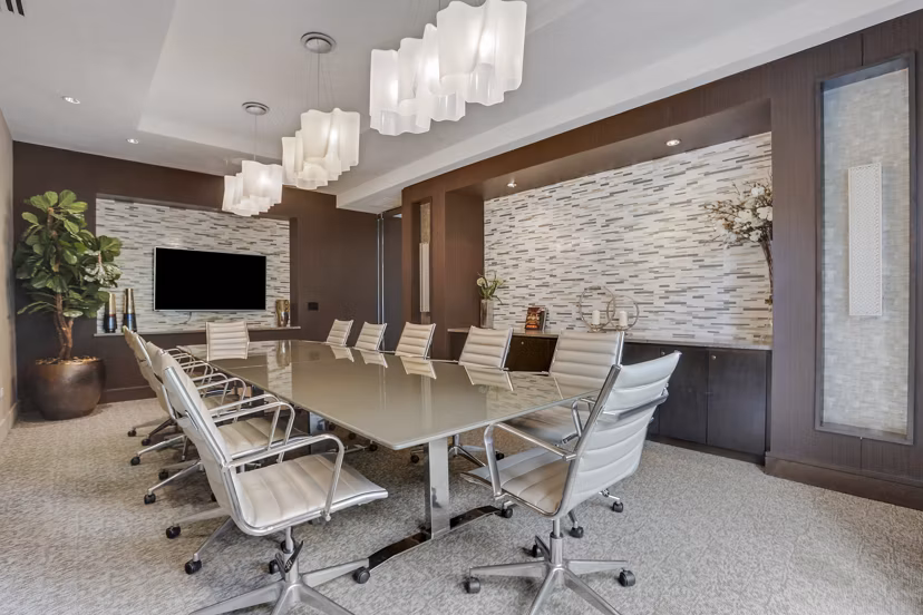 clubhouse at The Bryant at Buckhead Village Apartments