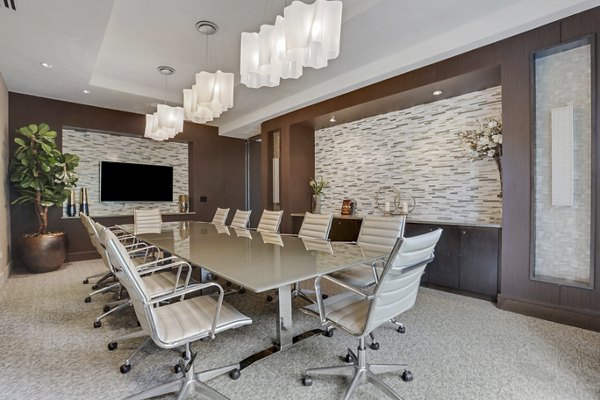 clubhouse at The Bryant at Buckhead Village Apartments