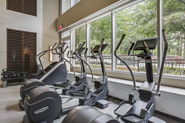 fitness center at The Bryant at Buckhead Village Apartments