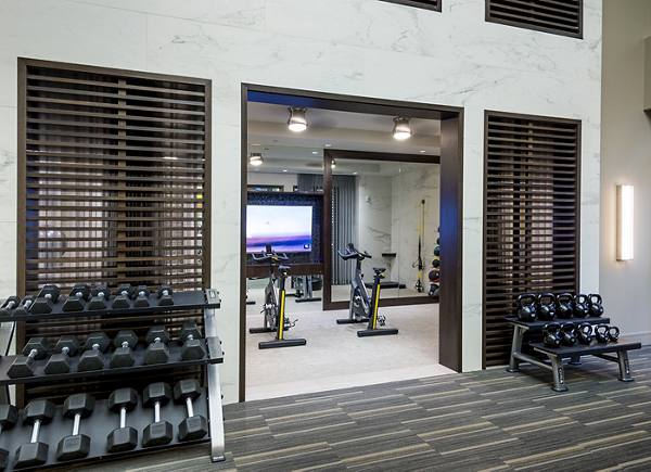 fitness center at Hanover East Paces    
