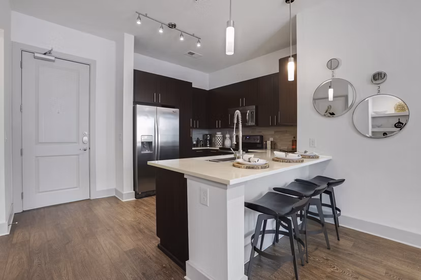 kitchen at The Bryant at Buckhead Village Apartments