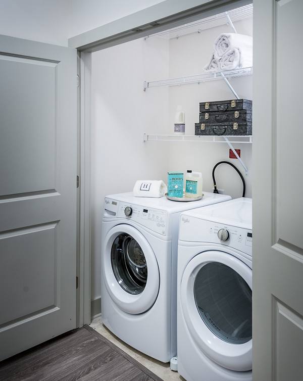 laundry room at Hanover East Paces 