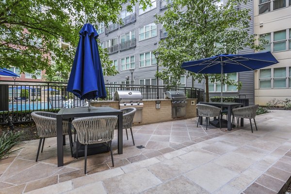grill area at The Bryant at Buckhead Village Apartments