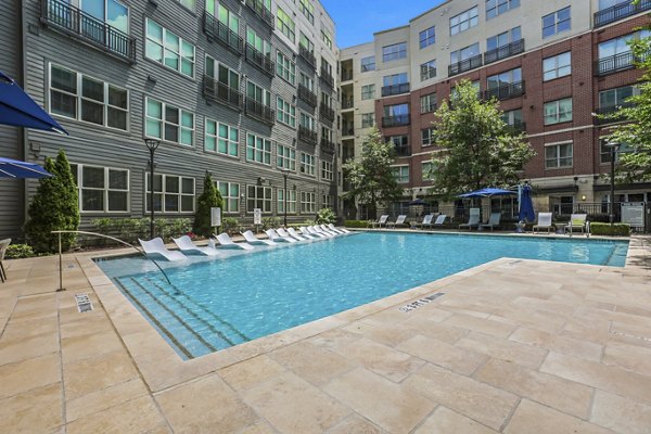 pool at The Bryant at Buckhead Village Apartments
