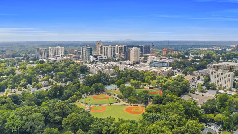 view at The Bryant at Buckhead Village Apartments