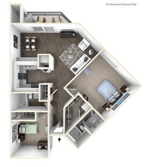 Floorplan Ponderosa Renovated