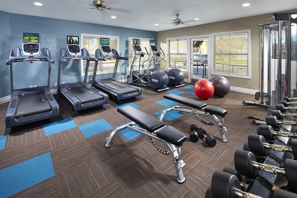 fitness center at Corte Bella Apartments