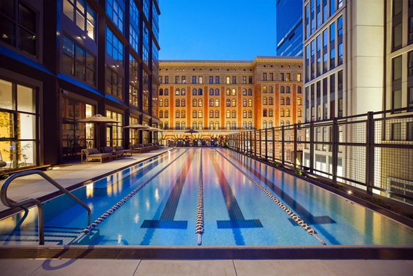 pool at The Girard Apartments