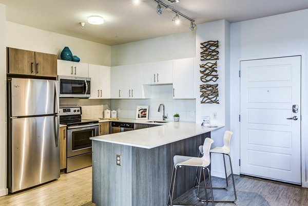 kitchen at Ocean 650 Apartments