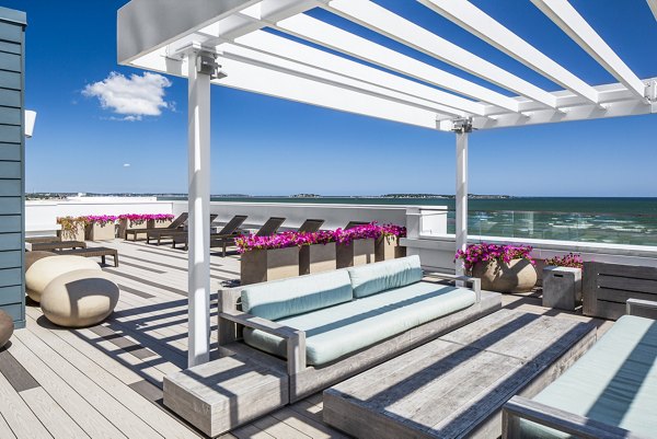 patio/balcony at Ocean 650 Apartments