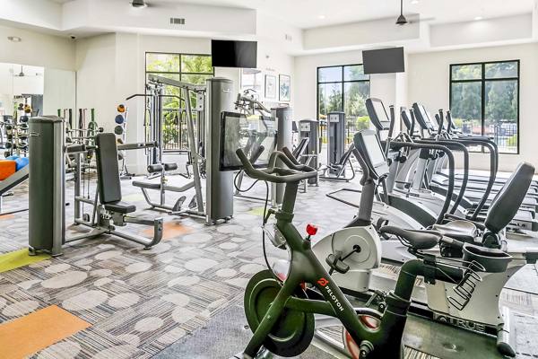 fitness center at 319 Bragg Apartments