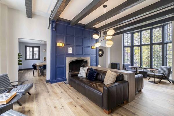 clubhouse/lobby at The Berk Apartments