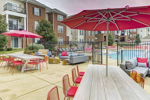 patio at East Edge Apartments