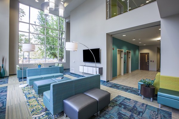 clubhouse/lobby at Haggin Hall Apartment Dormitory