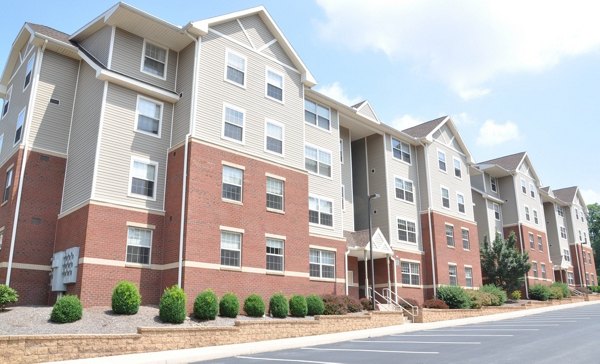 exterior at Honeysuckle Student Apartments