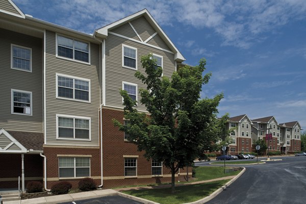 exterior at Honeysuckle Student Apartments