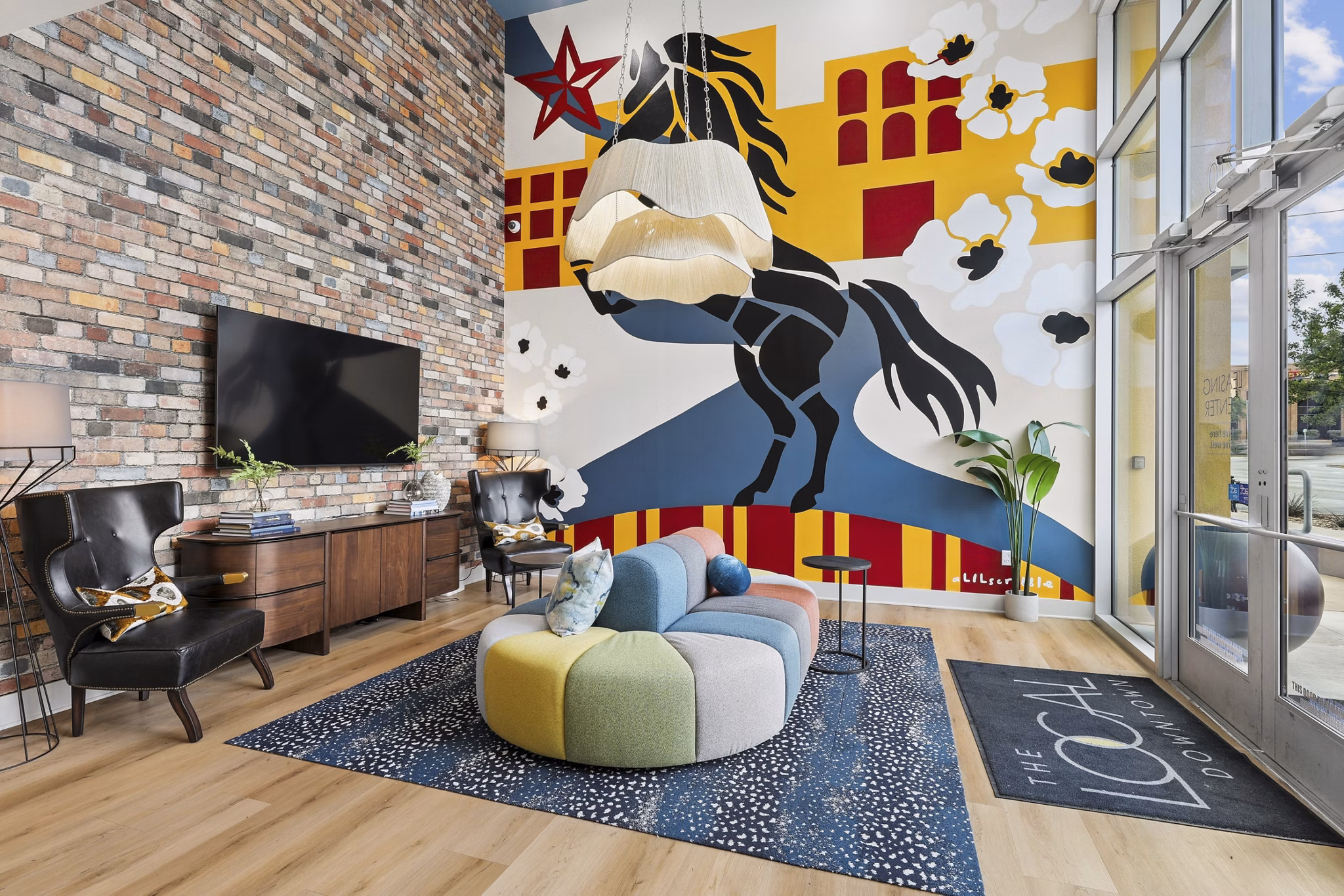 Clubhouse/Lobby at The Local Downtown Apartments