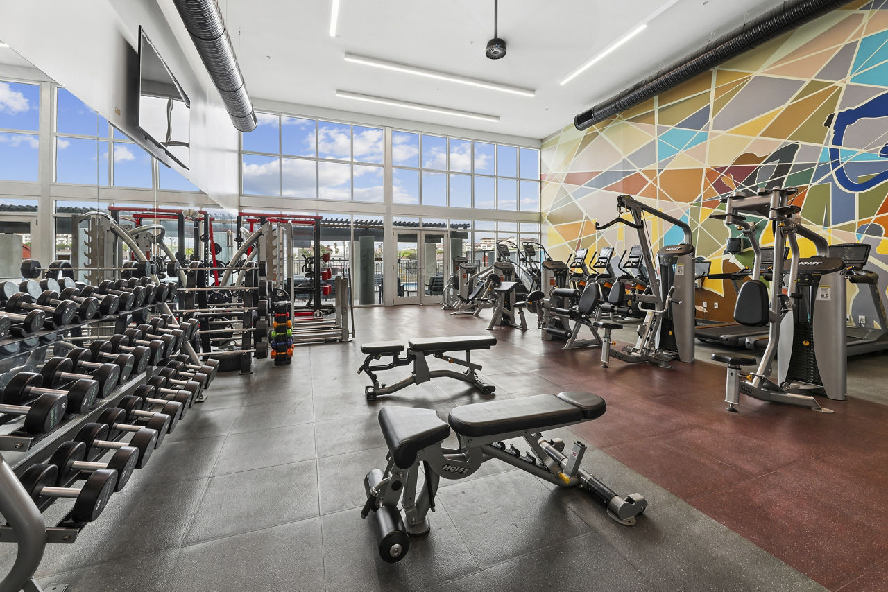 Gym at The Local Downtown (1 of 4)