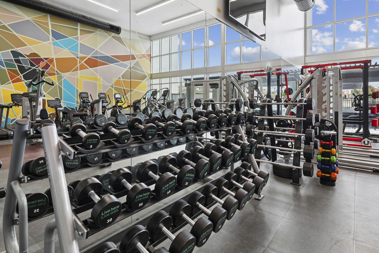 Gym at The Local Downtown (4 of 4)