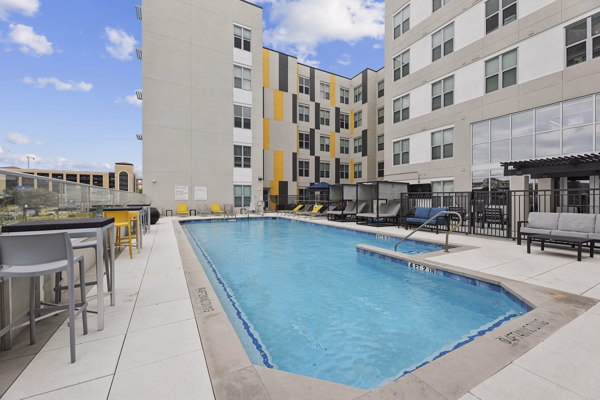 Pool at The Local Downtown Apartments