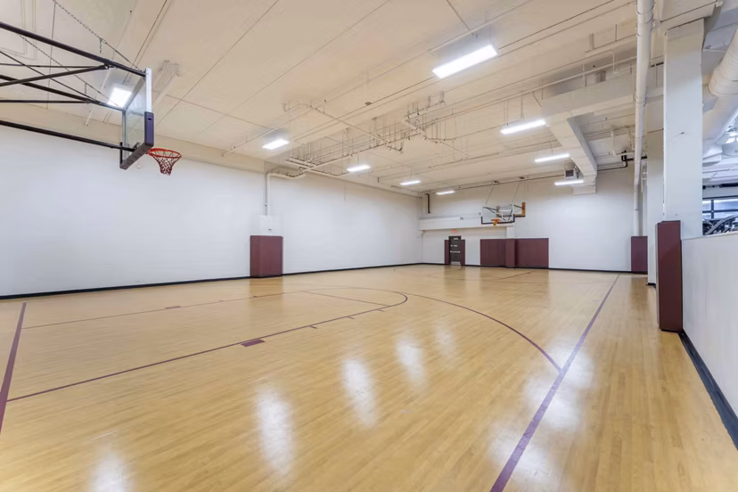 Sport court at The Marshall Apartments featuring modern facilities for active lifestyles
