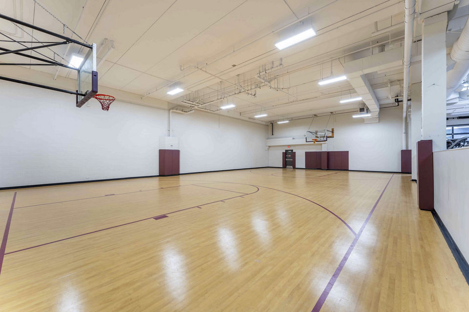 Sport court at The Marshall Apartments featuring modern facilities for active lifestyles