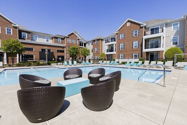 fire pit at The Province Greenville Apartments