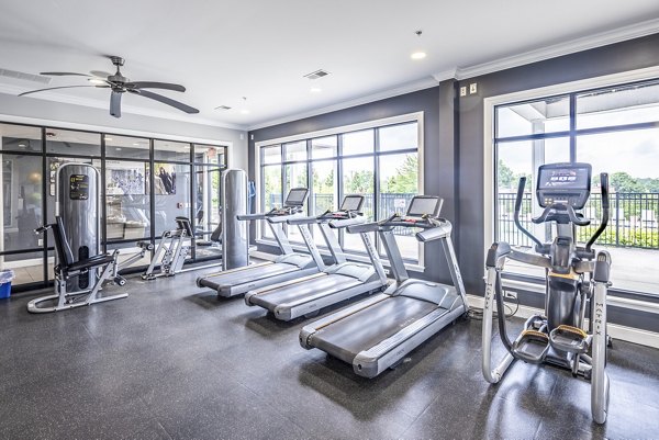 fitness center at The Province - Kent Apartments