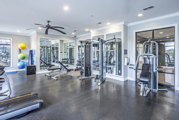 fitness center at The Province - Kent Apartments