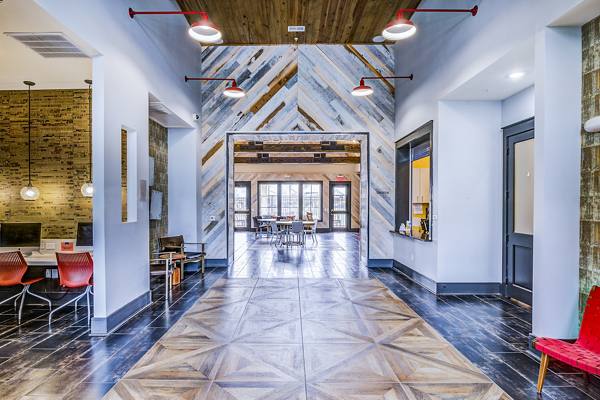 clubhouse/lobby at The Retreat at Louisville Apartments