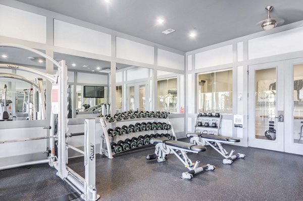 fitness center at The Retreat at State College Apartments