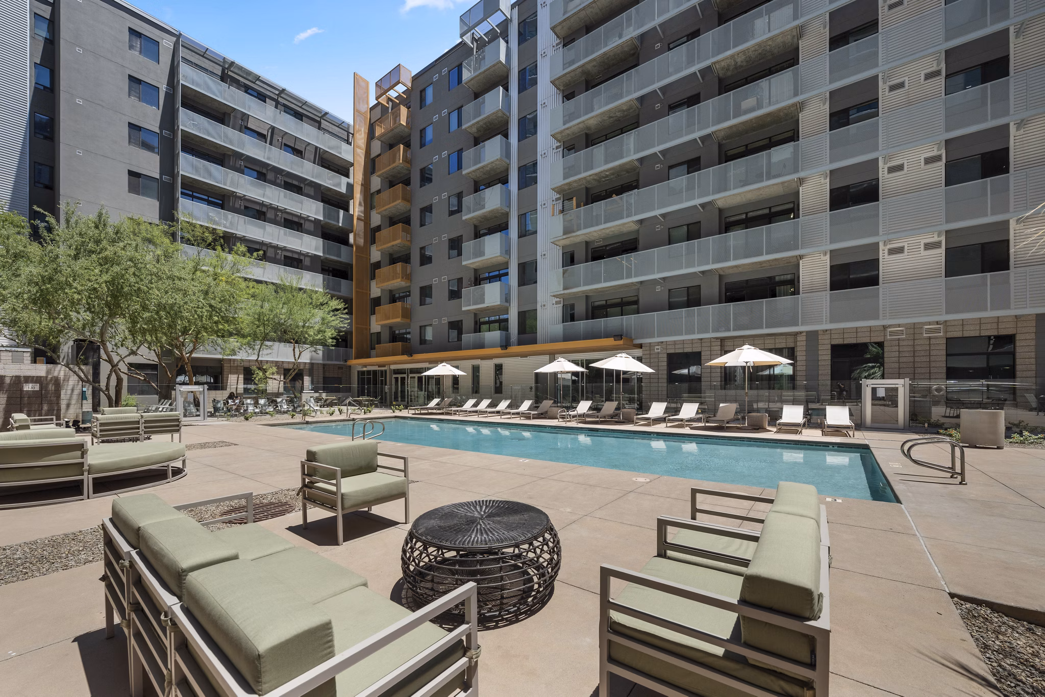 pool at Roosevelt Point Apartments
