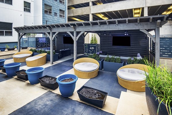 patio/balcony at SkyVue Apartments