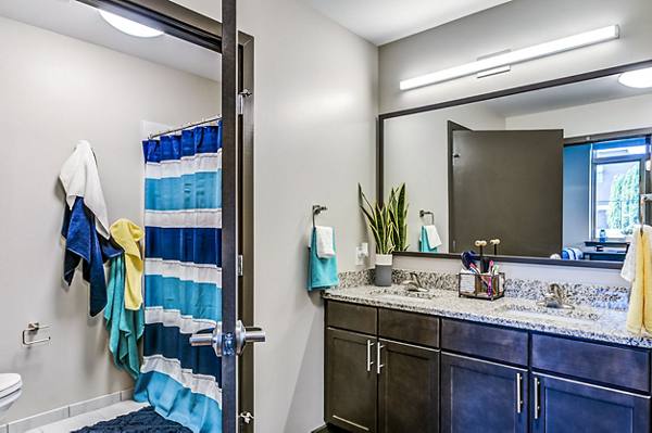 bathroom at Southside Commons Apartments