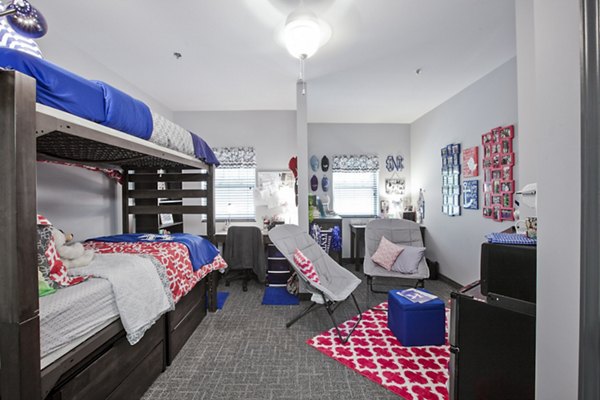bedroom at Central Hall Apartments