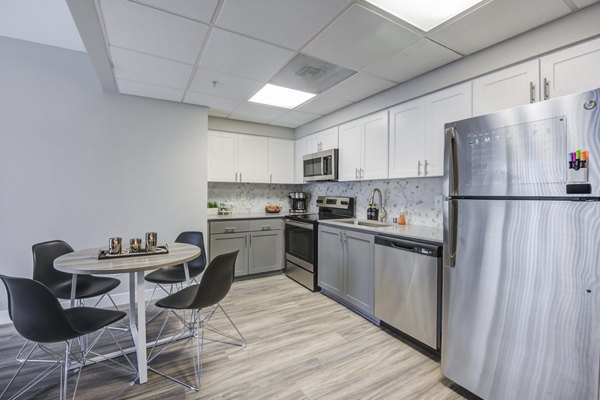 dining area at University Village Towers Apartments