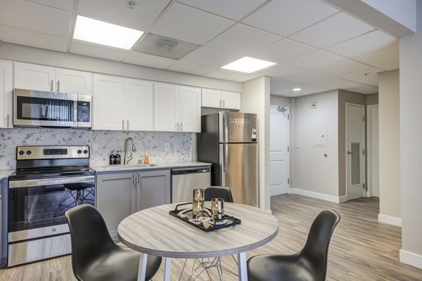 dining area at University Village Towers Apartments