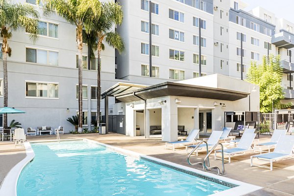 pool at University Village Towers Apartments
