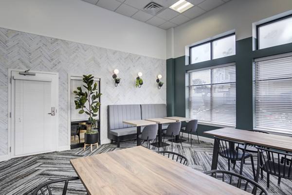 business center at The Oaks on the Square