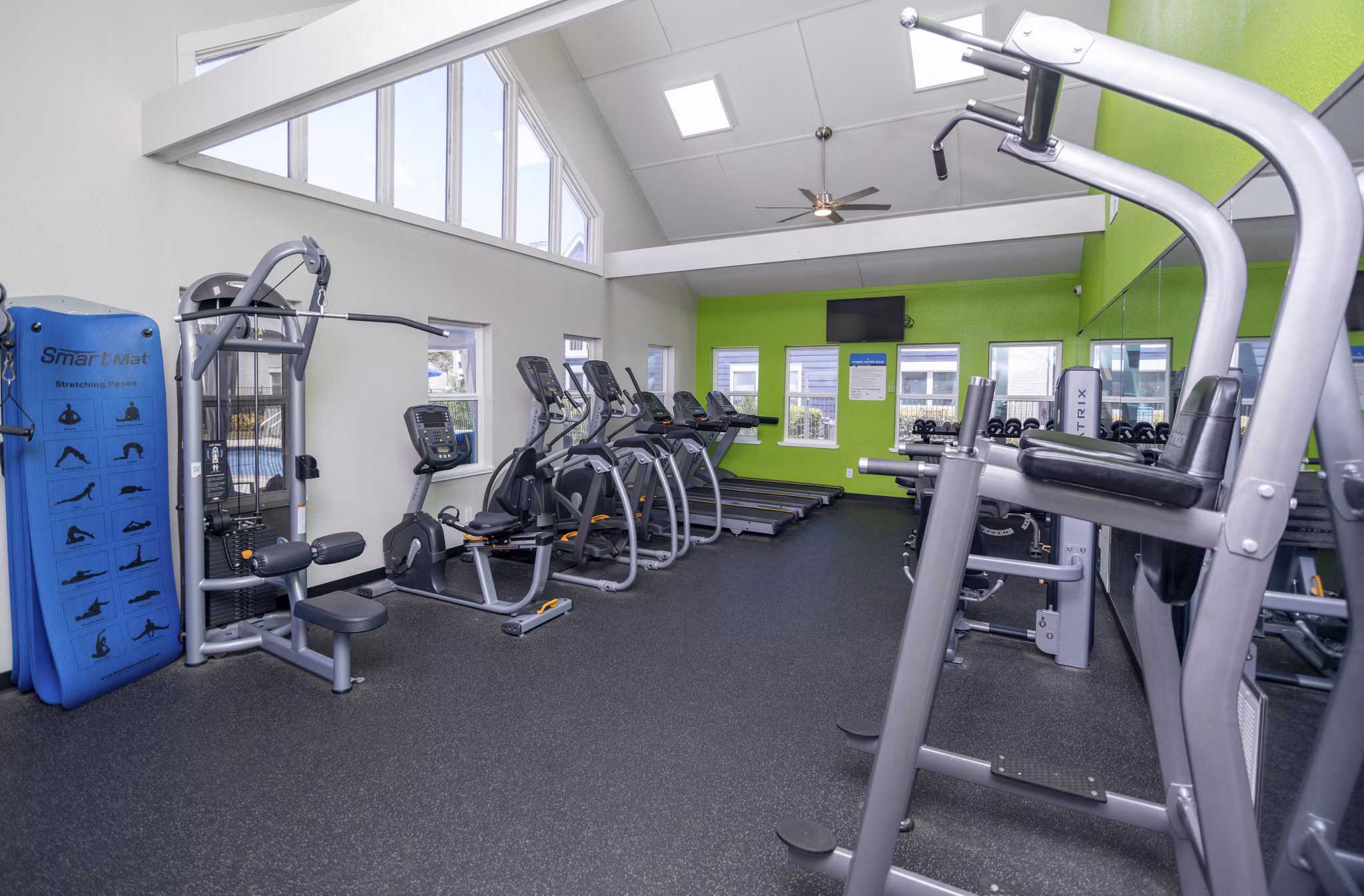 Fitness Center at Willow Springs Apartments