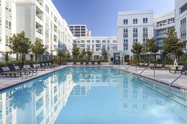 pool at The Broadway Apartments