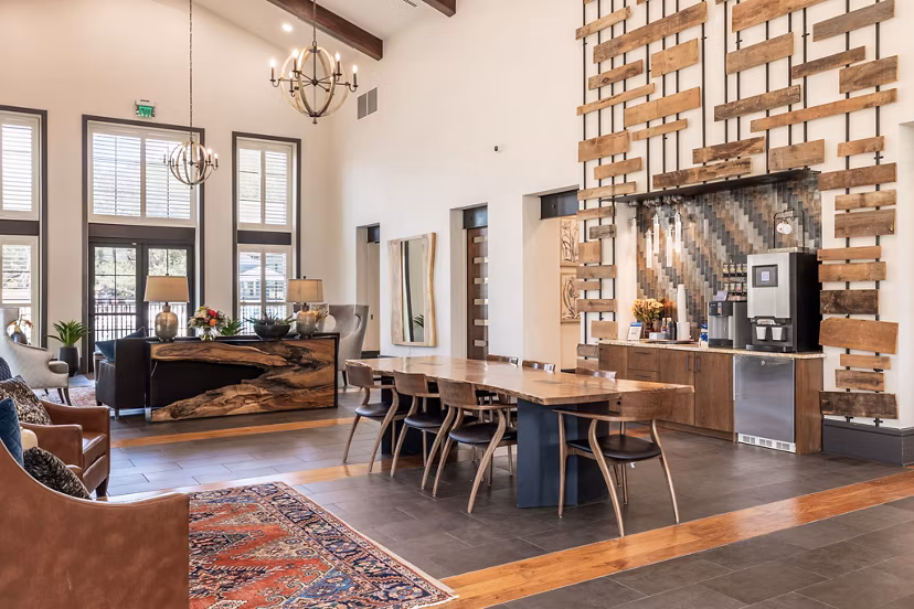 clubhouse at The Michael at Presidio Apartments