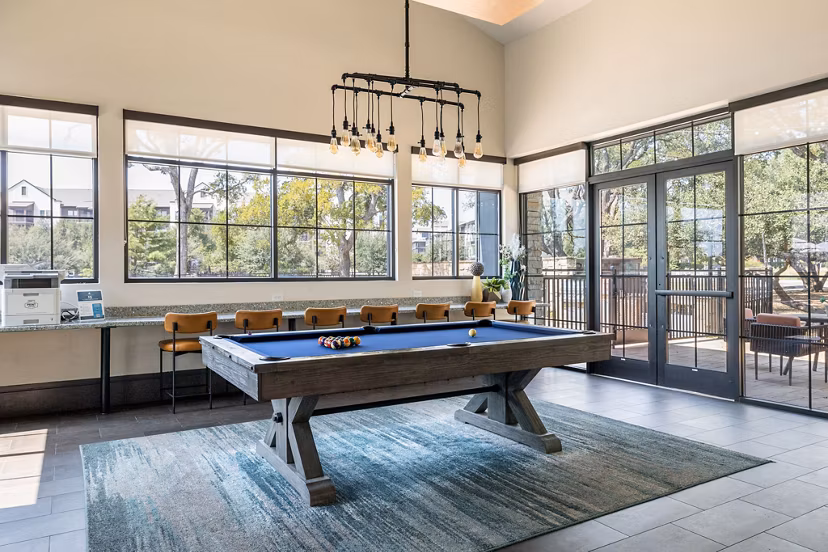 clubhouse at The Michael at Presidio Apartments