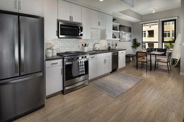 kitchen at Pierside South Apartments