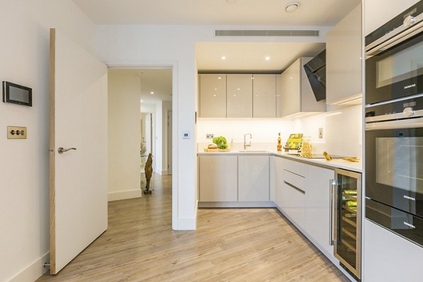 Kitchen at Aldgate Place