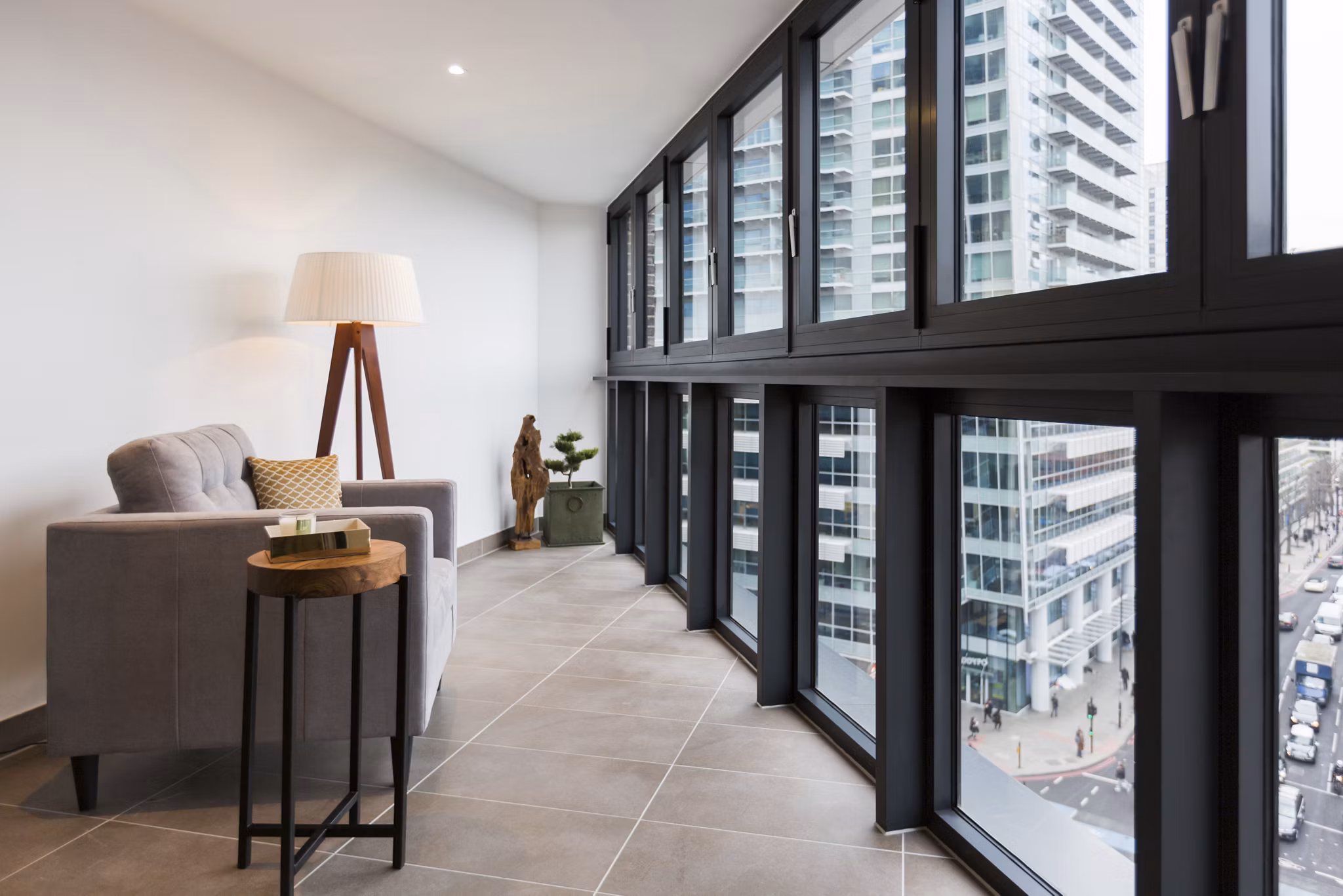 Living Room at Aldgate Place